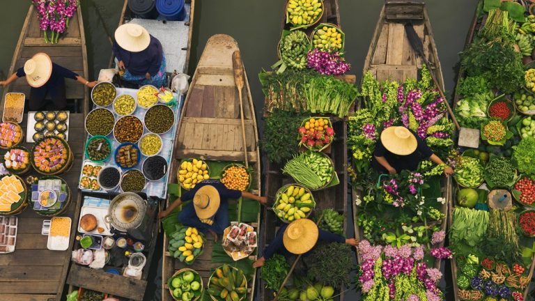 Chợ nổi Bangkok Thái Lan